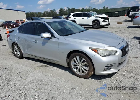 2014 Infiniti Q50 Base from USA, damaged, VIN JN1BV7AP6EM677992